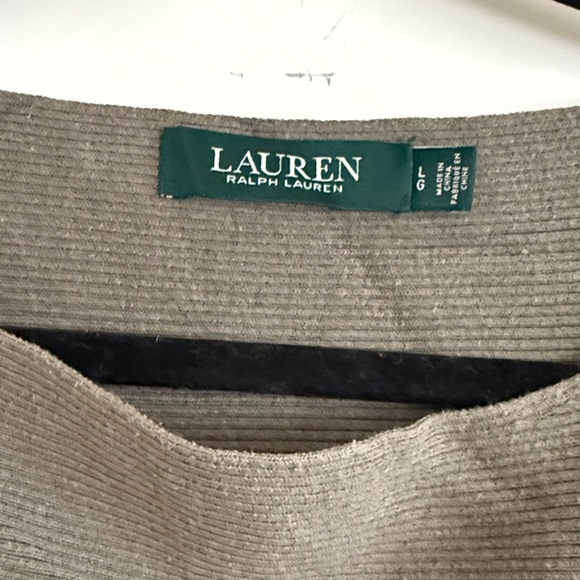 Lauren Ralph Lauren Olive Sweater - Picture 3 of 3